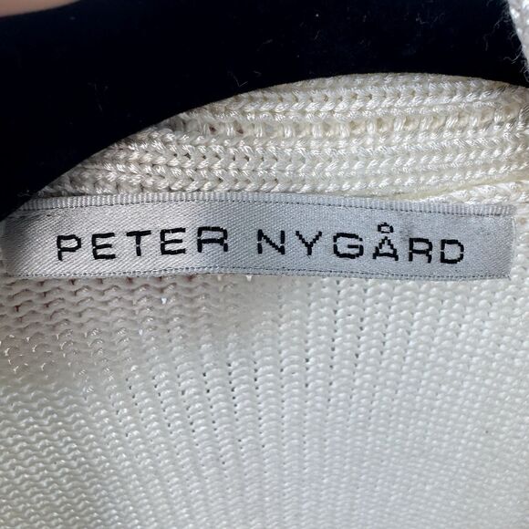 Peter Nygard Cardigan Open Shrug Bolero Ballet Crop Size L Boho Fairy Preppy Y2K - Picture 4 of 6